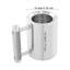 Tasse lourde en acier inoxydable 18 lb-679446061