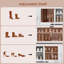 Banc de rangement pour chaussures avec désodorisant Farmhouse