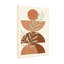 Motif abstrait de formes abstraites et de feuilles vertes-1309777864