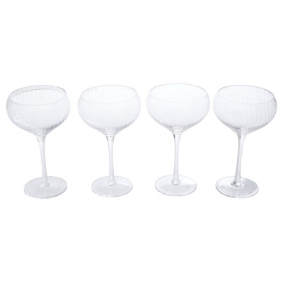 Anvita 0ml Martini Glass Set