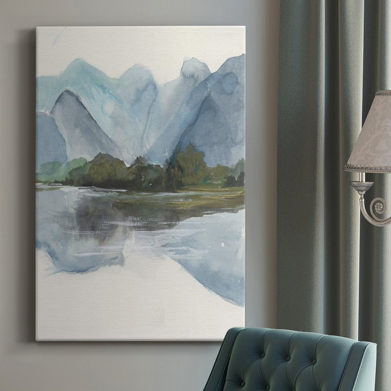 «Be Clear to Reflect II», impression sur toile tendue, L 12 po x H 18 po
