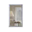 Odeon Rectangle Stainless Steel Beveled Wall Mirror