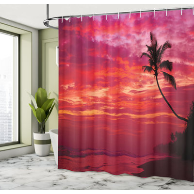 Alecxis Shower Curtain with Hooks Included