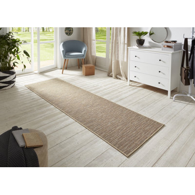 Flatweave Grey/Gold Rug