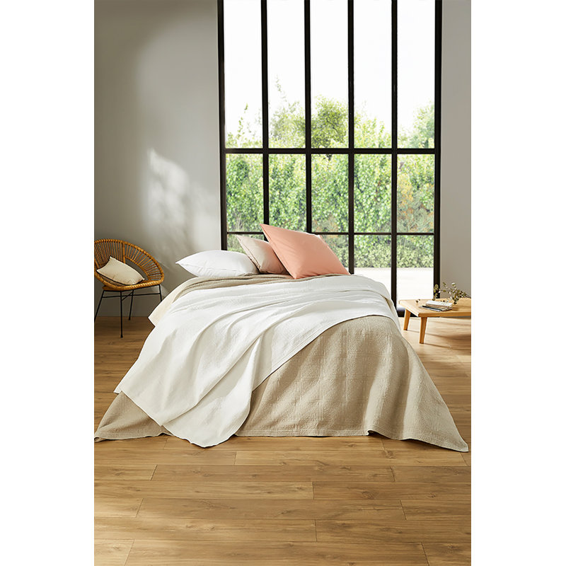 Austintown Blanket, White, W230 x L250cm