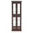 Allister Exquisite Glass Cabinet With Illuminated Interior And Quiet Door - Dark Cherry Lighted Movable Partition Appearance 70.39 In. High-121506944