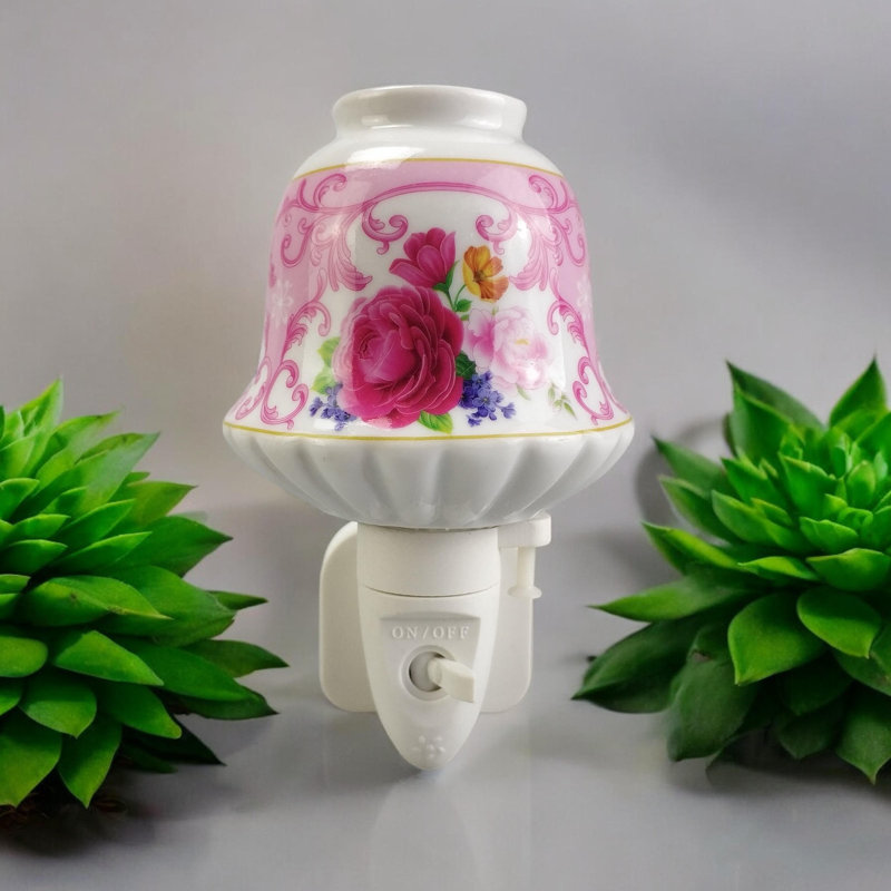 Rose Ceramic Night Light