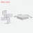 Square Veneer Coffee Table With Sliding Top And Ample Storage