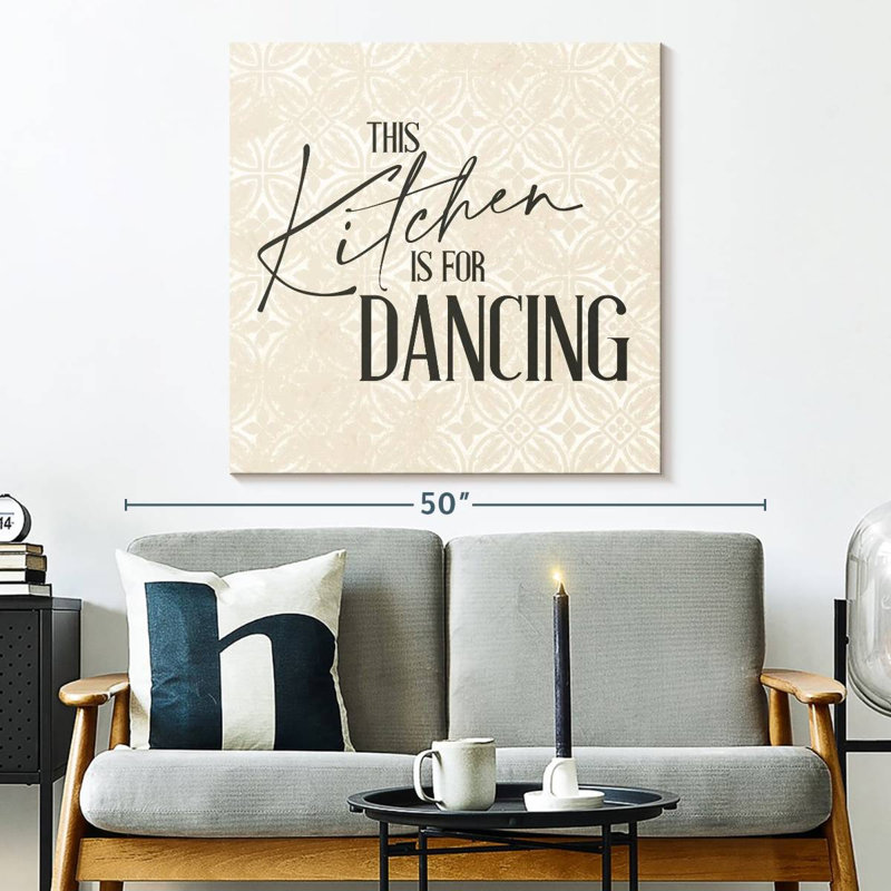 Tergel Kitchen Dancing, 33" H x 33" W