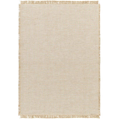 Dash & Albert Herringbone DA291 Linen Rug 8'0x10'0