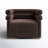 Arve Upholstered Swivel Armchair-100042061