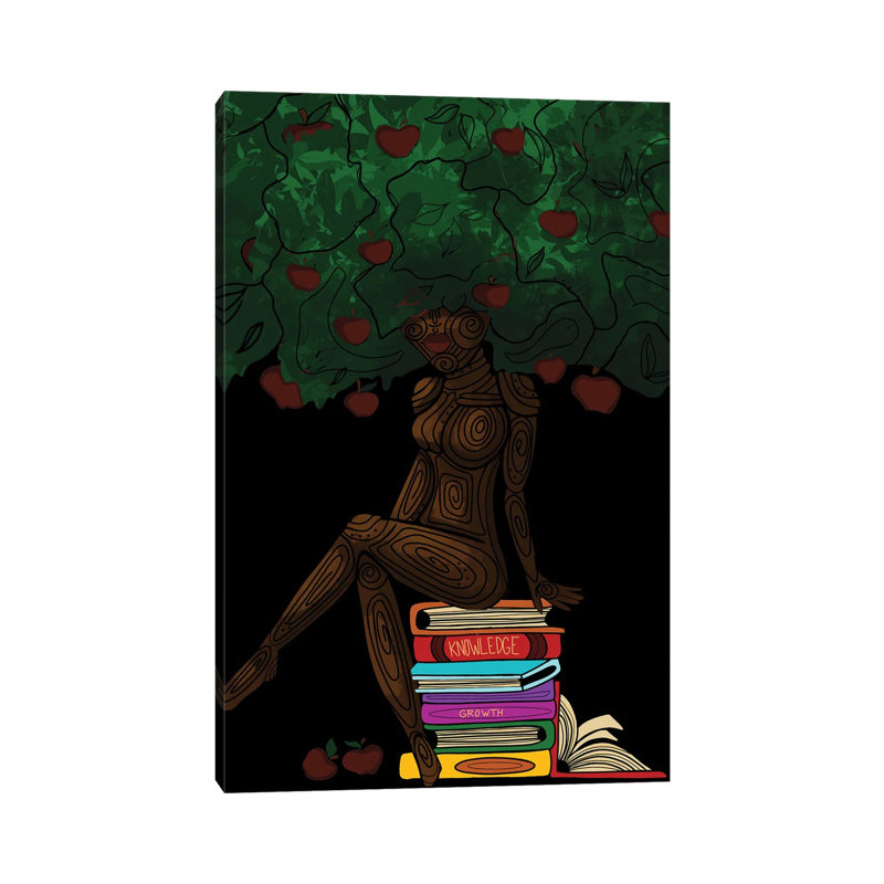 Tree Of Knowledge - Print on Canvas, Wrapped Canvas, 66.04cm H x 45.72cm W x 3.81cm D