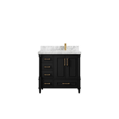 Ensemble de meuble-lavabo simple 36 po Aberdeen