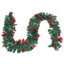 270cm Lighted Faux Garland with Lights