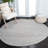 Protaras Hand Tufted Viscose/Wool Solid Color Rug in Gray-63374058