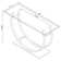Nyvian 48'' Glass Top Console Table