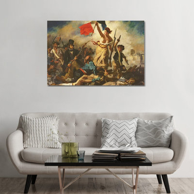 Liberty Leading the People, 28 July 1830, c.1830-31  - Gallery-Wrapped Canvas Giclée
