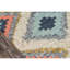 Tapis en laine fabriqué à la main de style sud-ouest Osiris en pêche / beige / bleu-88643356