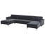 Aliyha 5 Seater Velvet Sofa Bed-1441775416
