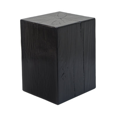 Densel Wood-Look MGO Pedestal Side Table