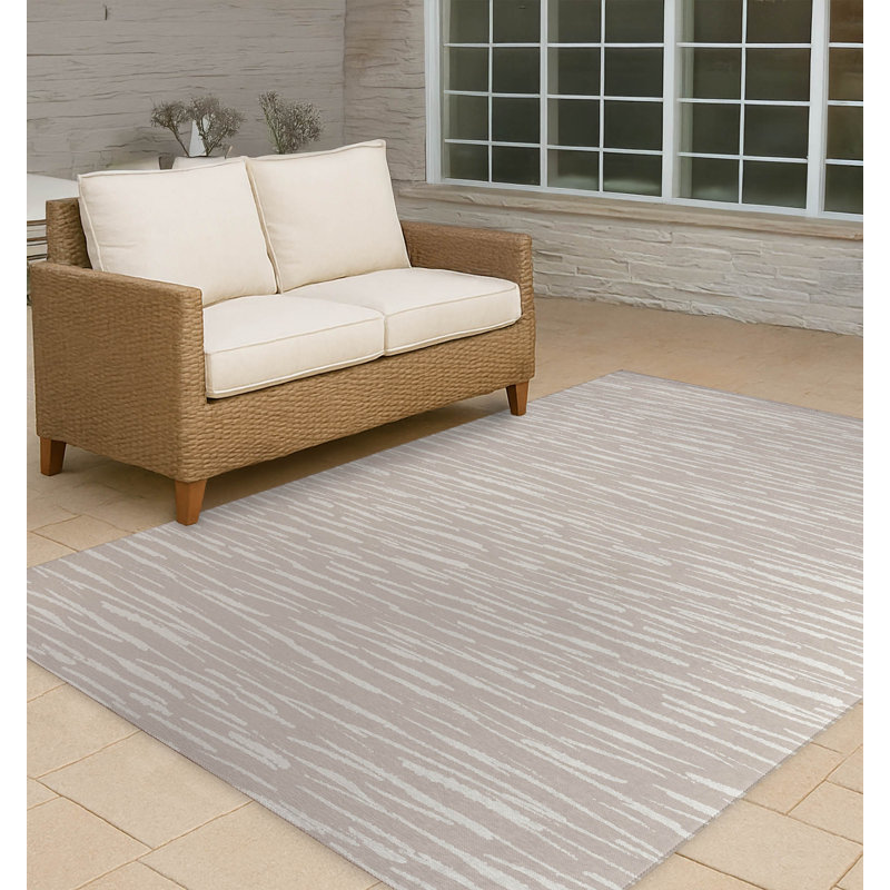 Tapis d'extérieur antidérapant Spectrum Strands, Rectangulaire 2 pi x 3 pi