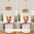 5 - Light Dimmable Drum Chandelier Natural Rattan Seagrass Pendant Light, Bohemian Rattan Chandelier, Woven Pendant Light Fixture for Living Room Kitchen Entryway Hallway Foyer-18.9"W x 74.8"H-986827009