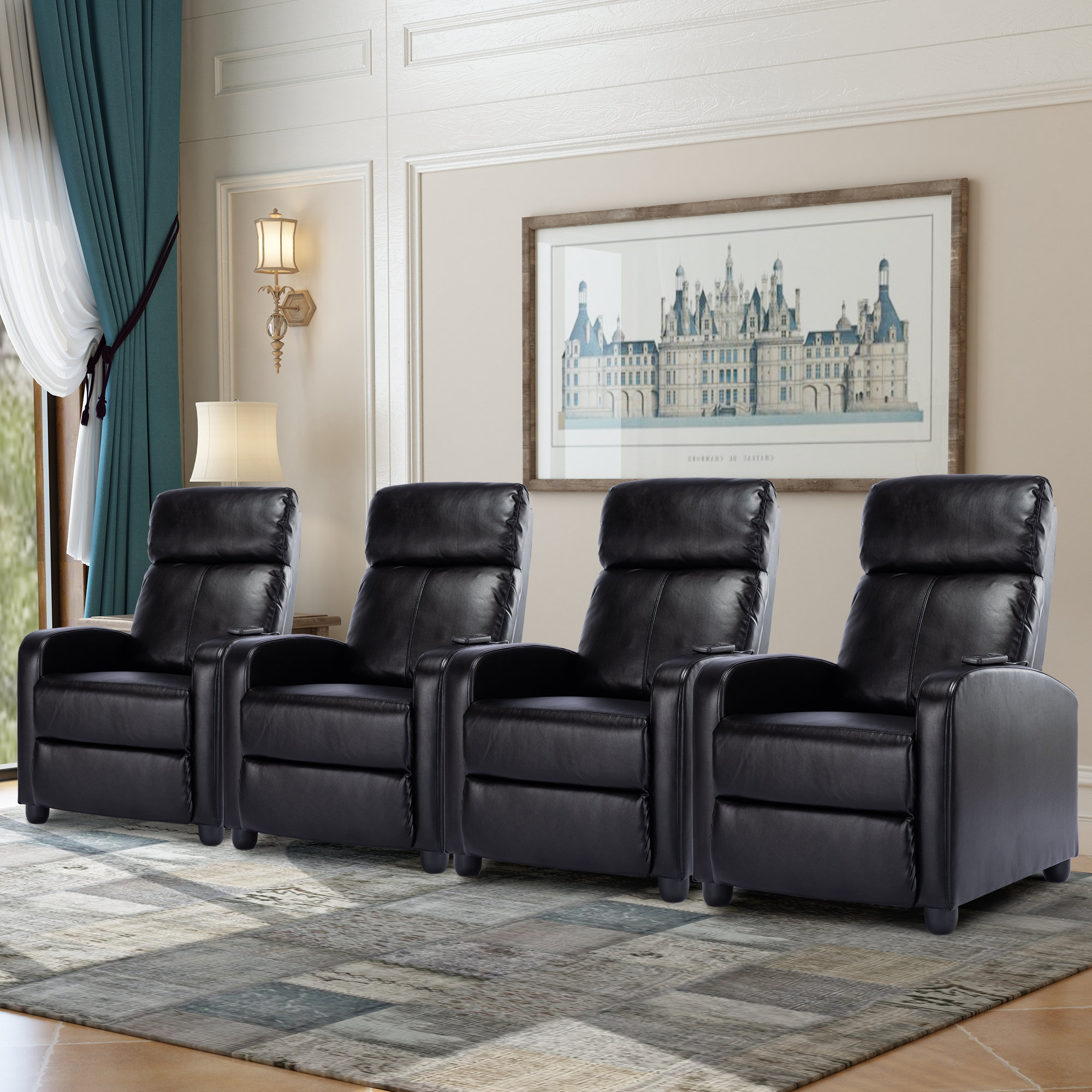 Individual home theater seating discount