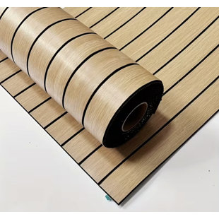 Peel And Stick 3d Pvc Slat Wall Panels, 112"x16" Self-adhesive Faux Wood Grain Wallpaper Panel,  Wall Décor For Accent Walls In Bedroom, Living Room, Office, Dining Room & Studio(light Oak, 12.4 Sq.ft)