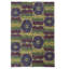 Flatweave Wool Ikat Area Rug in Multi