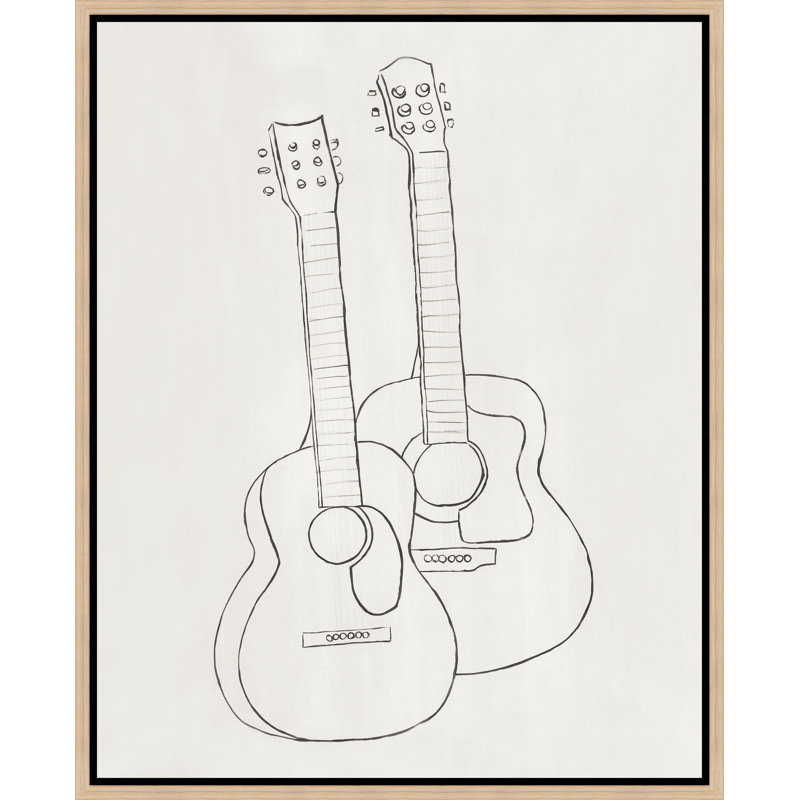 Ready To Jam I by Ryan Brown, Image Brush Gel, 46.75" H x 37.75" W