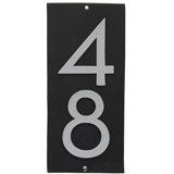 Floating 1-Line Wall Address Plaque