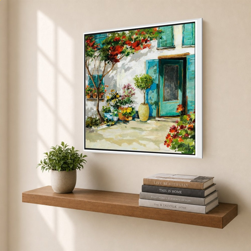 "Entrée tropicale" par Lorenzo Collective - Impression sur toile