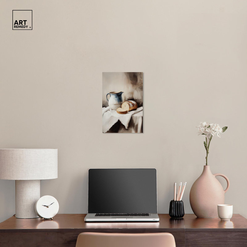 «Savour & Steam Canvas» par Art Remedy, Toile tendue, H 15 po x l 10 po