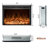 Lembert Electric Fireplace Insert with 5120 BTU-1367310597