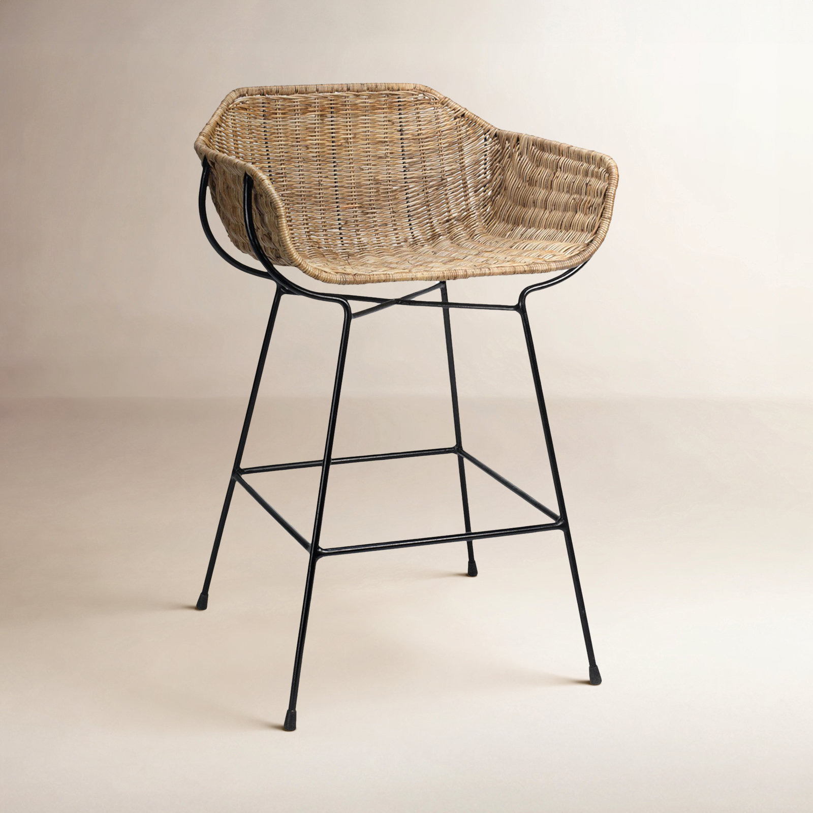 Haneza Bar Stool, Counter Stool (24" Seat Height)
