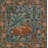 Abstract Cotton Blend Pillow Cover