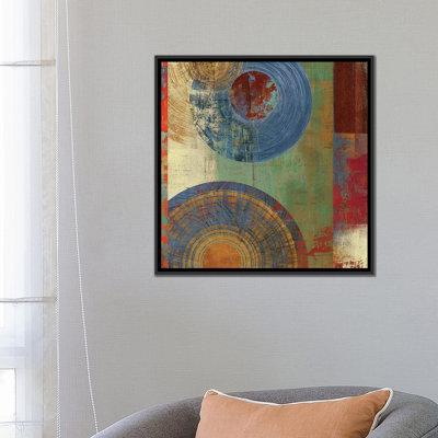 Oribis Blue On Green by PI Studio - Gallery-Wrapped Canvas Giclée