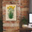 "Epis Graffiti" Sisyrinchium Longistile "par Art Licensing Studio, art mural sur toile-109176293