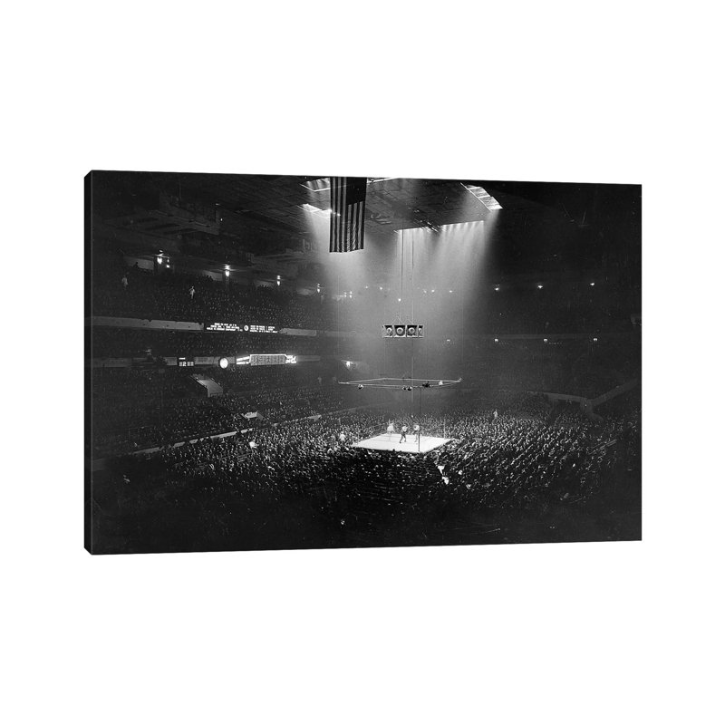 Boxing Match, 1941 - Wrapped Canvas Print, 66.04 cm H x 45.72 cm W x 3.175 cm D