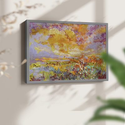 Radiance Remembered -Framed Print - Restickable