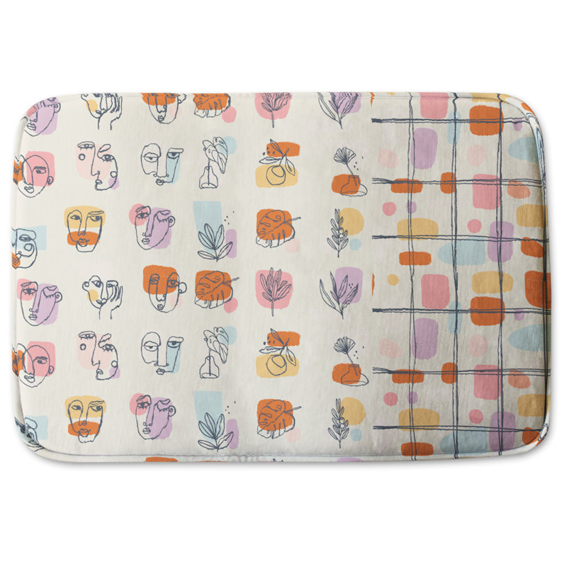 Dorothey Non-Slip Bath Rug