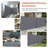 Multi-Functional Outdoor Privacy Divider, UV-Resistant Side Awning For Garden, Terrace, Or Balcony