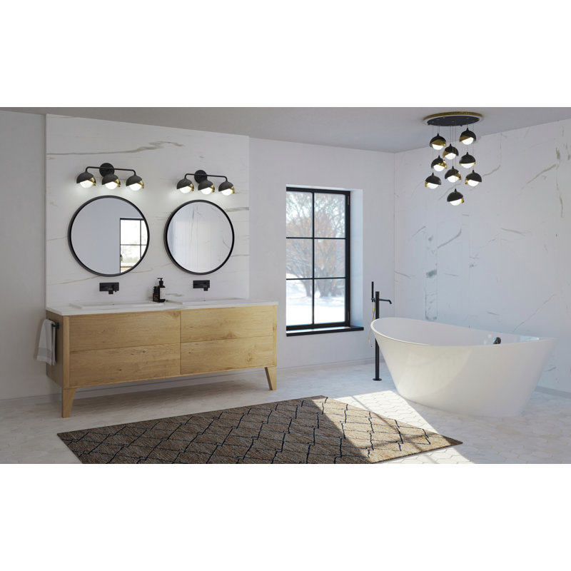 Brooklyn 9 - Light Cluster Geometric Pendant, Dark Smoke, 10" - 130", Dark Smoke