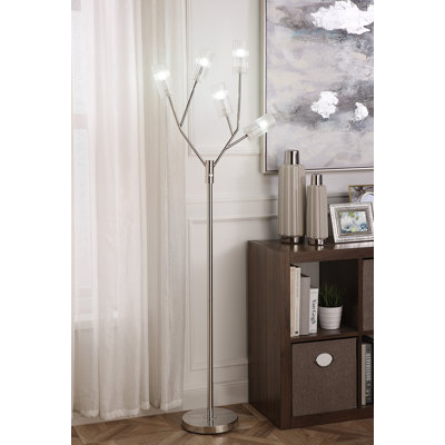 Molti 66.5'' Nickel Tree Floor Lamp