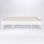 White California King Universal Platform Bed with Slatted Frame