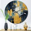 Horloge murale en métal-93383483