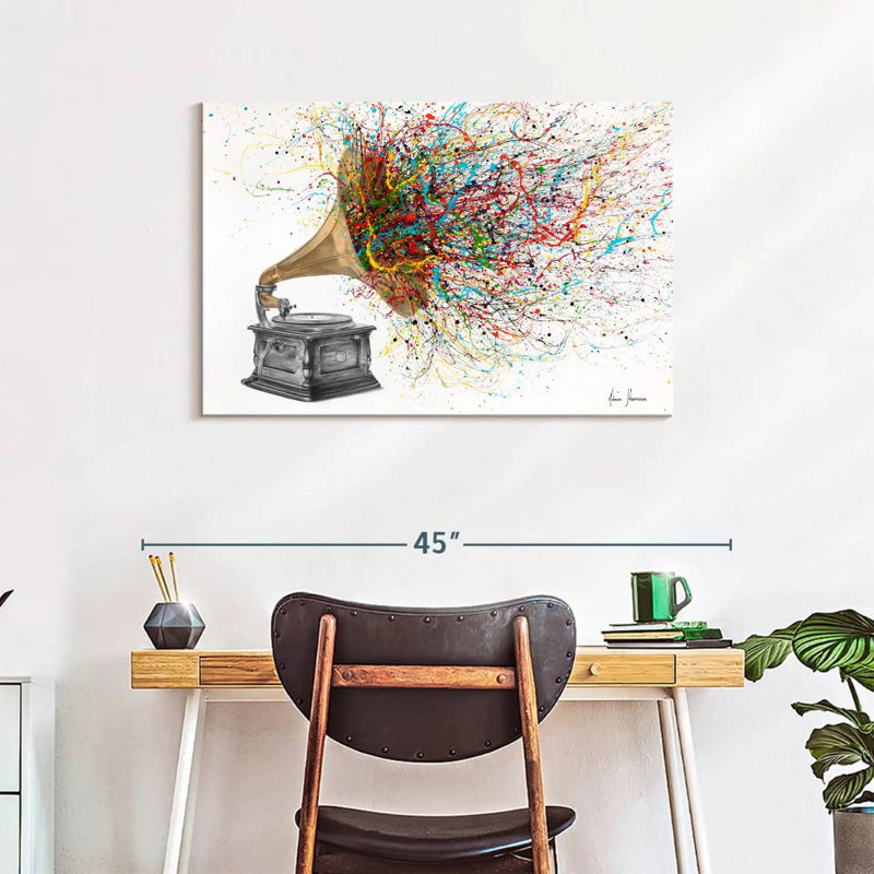 Abarca Turn It Up, 24" H x 36" W
