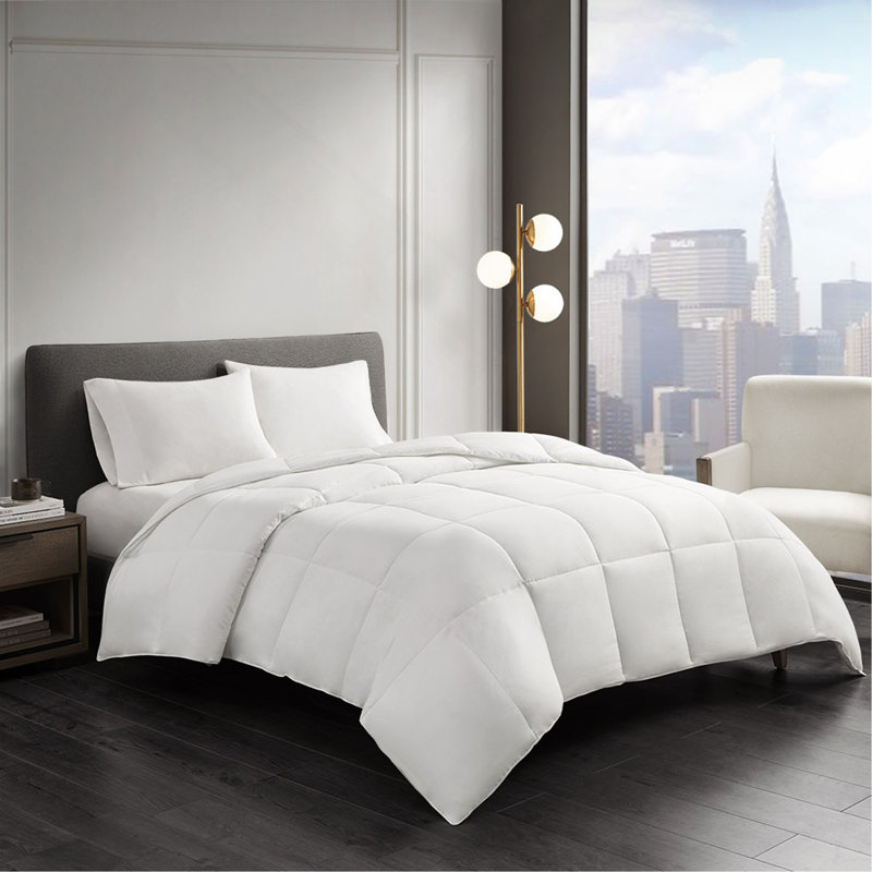Édredon en duvet de coton sans plumes, Twin Comforter