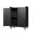 Ancy Lockable Garage Storage Cabinet with Wheels