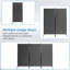 Cloison pliante 3 panneaux l 102,5 po x H 72 po Leveille-1300449560
